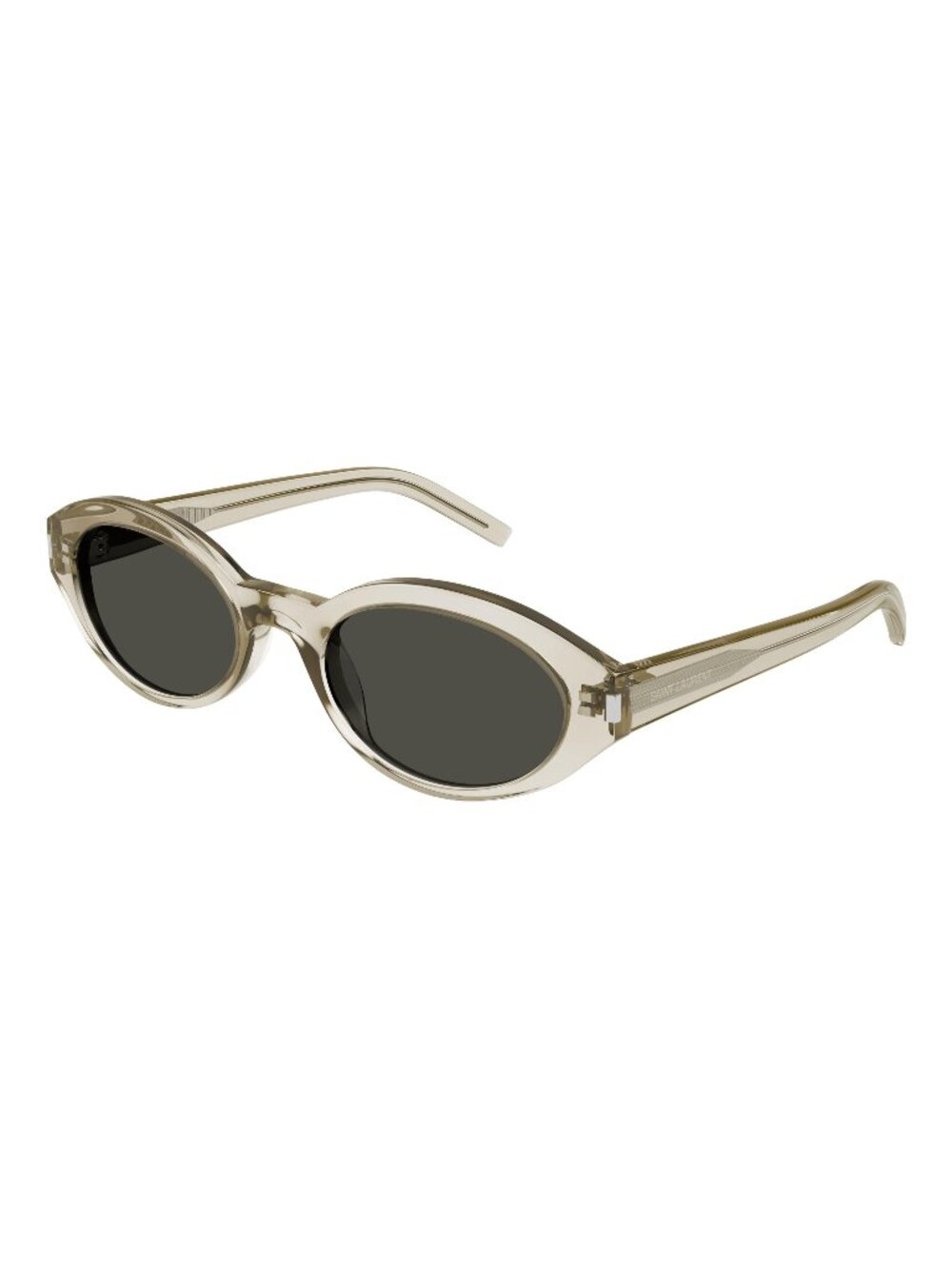 New Saint Laurent Women's Sunglasses Brown Square Grey Lens Acetate Frame SL 567